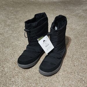 Ozark Trail Black Winter/Snow Boots Men's Sz 10